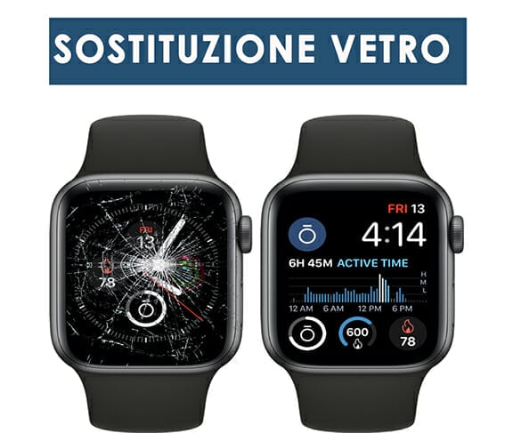 Sostituzione vetro Apple Watch